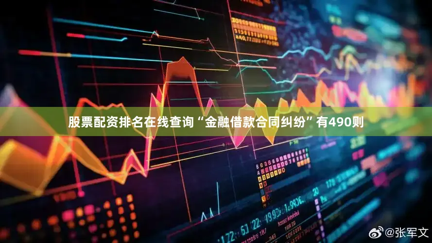 股票配资排名在线查询“金融借款合同纠纷”有490则