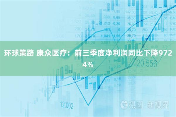 环球策路 康众医疗：前三季度净利润同比下降9724%