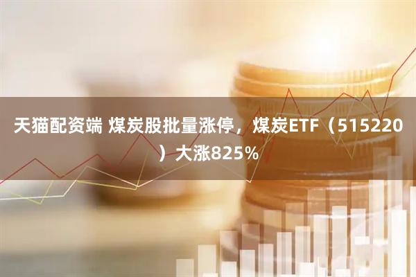 天猫配资端 煤炭股批量涨停，煤炭ETF（515220）大涨825%