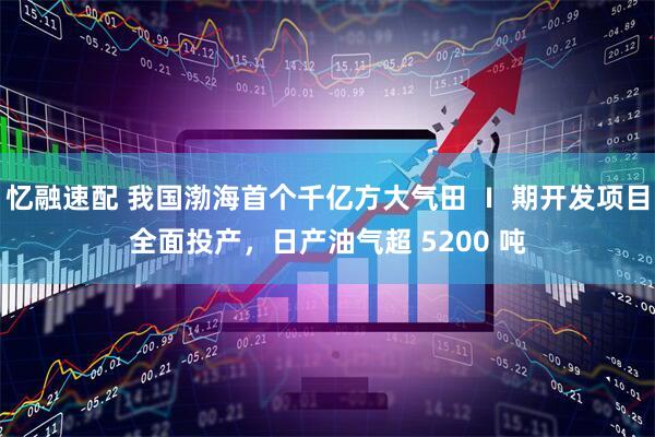 忆融速配 我国渤海首个千亿方大气田 Ⅰ 期开发项目全面投产，日产油气超 5200 吨